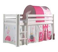 Vipack pino lit sureleve en pin massif 90x200cm avec sommier princess