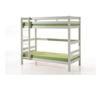 Vipack PINO Lits superposés pin massif Blanc 209x105x182cm Blanc G