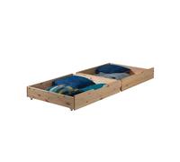 Vipack pino lot de 2 tiroirs pin mas...