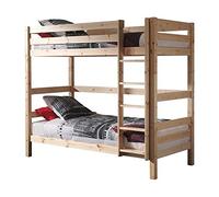 Vipack Pino Lit Superpos Pin Massif Bois Nature 209 X 105 X 182 Cm