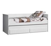 Lit Capitaine Enfant "Robin" 90x200cm Blanc