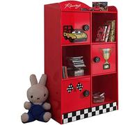 VIPACK SCBI120R Cabinet, MDF, Rouge, 42x76x133 cm