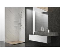 VIPANEL Panneau mural en alu-composite aspect Marbre Classico finition Mat Perlé - 100 x 210 cm - épaisseur 3 mm