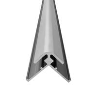 VIPANEL Profilé angle 90° extérieur pour panneau VIPANEL 3 mm - 150 cm / Aluminium mat