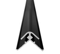 VIPANEL Profilé angle 90° extérieur pour panneau VIPANEL 3 mm - 150 cm / Noir