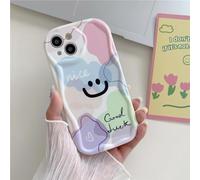 VIPAVA Coque de téléphone créative à Bords ondulés irréguliers pour Xiaomi pour Redmi Note 11 10 9 9s 8 Pro Poco X3 10C Mi 11 Lite 5G NE Smiley Face Cover, 10, pour Redmi Note 11 (4G)