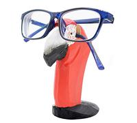 VIPbuy Support à lunettes en bois sculpté à la main en forme d'animal pour la maison, le bureau, la décoration (perroquet)