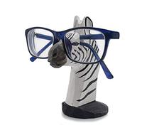 VIPbuy Support à lunettes en bois sculpté à la main en forme d'animal pour la maison, le bureau, la décoration (zèbre)