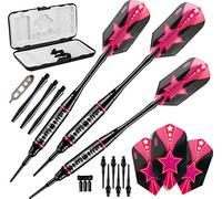 Viper 20-0313-16 Vanity Dart Diva Jeu de fléchettes à Pointe Souple avec étui, 16 g Unisexe, Rose, Taille Unique