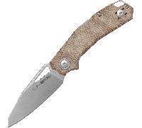 Viper ALFA Stonewash CPM Magnacut, Natural Canvas Micarta V6022CN