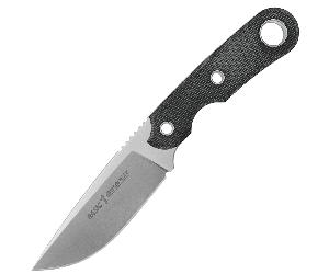 Viper BASIC1 Drop Point Stonewash D2, Micarta Canvas Noir, Kydex VT4028CB
