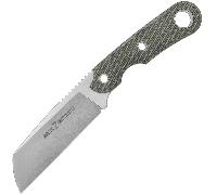 Viper BASIC2 Sheepfoot Stonewash D2, Micarta Canvas Vert, Kydex VT4032CG