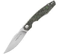 Viper BELONE Satin M390, titane Dark Green Matter Carbon Fiber V5970TIFCV