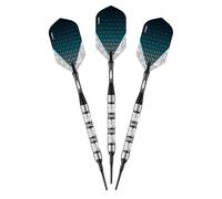 Viper Diamant 90% tungstène Fléchettes à Pointe Souple avec Stockage/étui de Transport, Mixte, Multicolore