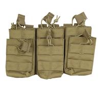 VIPER DUO TRIPLE POCHETTE COMBAT MAGAZINE CHASSE MUNITIONS STOCKAGE MOLLE TITULA