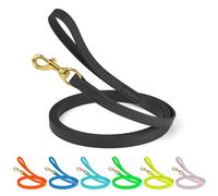Viper Laisse de Suivi de Travail en biothane pour Chiens, 2 Couleurs et 6 Tailles, Noir, 1,9 cm x 10,1 m