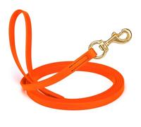 Viper Laisse de Suivi de Travail en biothane Longue Ligne pour Chiens 2 Couleurs et 6 Tailles, Orange, 1,6 cm x 10,1 m