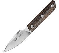 Viper MIRROR1 Spear Point Satin M390, Bois de Ziricote, Étui en cuir VT4058ZI