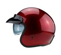 Viper Motorcycle Helmet with Inner Sun Visor RSV06 Plus Open Face Jet Motorbike Helmets for Adult - Motorbike Rider Road Legal ECE2206 Approved for Cruise Bike Chopper Moped Electric Scooters