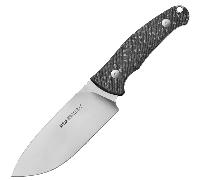 Viper RANGER Drop Point Satin N690Co, Fibre de Carbone, Étui en Cuir VT4056FC