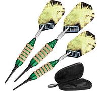 Viper rotatifs Bee Fléchettes à Pointe Souple avec Casemaster Stockage/Etui de Voyage, 16 grammes, Green