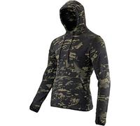 Viper TACTICAL - Sweatshirt à Capuche - pour Homme - en Polaire - V-Cam Noir - XL