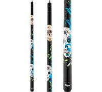 Viper Underground 147,3 cm 2 pièces de Billard/Queue de Billard, Dia de Los Muertos, Mixte, 50-0660-18, Multicolore, 18-Ounce