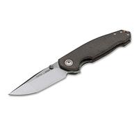 Viper Unisexe - Adulte Katla Canvas Micarta Green Couteau Pliant Gris 19,8 cm