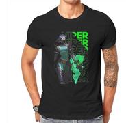 Viper VALORANT Game T Shirt Fashion Crewneck Tshirt Big Sales Harajuku Men's Short Sleeve Small T-Shirt Black XL