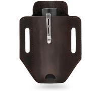 VIPERADE PJ31 - Étui en Cuir EDC Multifonctionnel pour Couteau Utilitaire, Ceinture, Lampe de Poche, Leatherman, Outil Multifonctionnel (Brun)