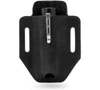 VIPERADE PJ31 - Étui en Cuir EDC Multifonctionnel pour Couteau Utilitaire, Ceinture, Lampe de Poche, Leatherman, Outil Multifonctionnel (Noir)