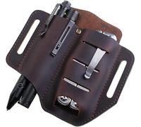 VIPERADE PJ8 - Fourreau en Cuir pour Outil EDC, Poche Ceinture, pour Ranger Lampes De Poche, Couteaux Utilitaires pour Leatherman, Pinces, Stylos Et Plus Encore
