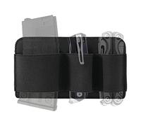 VIPERADE PL6 EDC élastique Organisateur Patch avec Crochet, Support latéral en Cuir EDC pour Lampe de Poche Tactique Batterie EDC Engrenages pour Organiser Votre Sac de Transport Quotidien (L-1pc)