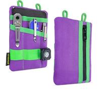 VIPERADE VE1 EDC Organiseur de Poche à Outils, Petite Pochette EDC avec 5 Poches, Petite Pochette de Rangement en Nylon pour Lampe de Poche, Outils Multiples, Stylo, carnet