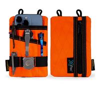 VIPERADE VE1 X-PAC Organiseur De Poche pour Homme en Nylon Multitool Pouch Rangement EDC Équipement Organisé Lampe De Poche Couteau De Poche Cahier(X-Pac Chaud-Orange)