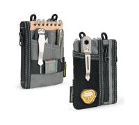 VIPERADE VE18-S Petit Sac EDC Mini Organisateur d'outils de Poche EDC, Petit Sac à Outils Organisateur EDC avec 6 Poches, Organisateur EDC pour Hommes (Gris)