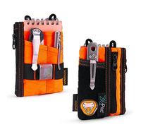 VIPERADE VE18-S X-Pac Petit Sac EDC Mini Organisateur d'Outils de Poche, Sac à Outils avec 6 Poches pour Hommes (X-Pac Chaud-Orange)