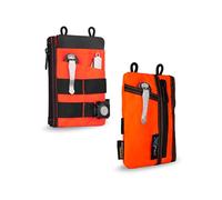 VIPERADE VE18N X-Pac Organisateur d'outils de Sac EDC, Petit Sac à Outils Multifonctionnel avec 6 Poches, Sac de Rangement EDC pour Hommes, Organisateur de Sac Multi-Outils Mince - Orange