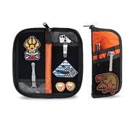 VIPERADE VE19 EDC Sac à Couteaux de Poche, Rangement pour Couteaux avec 4 Poches pour Petits Couteaux, Petit Organisateur d'outils avec Zone de Patch pour Couteaux et Outils (Orange)