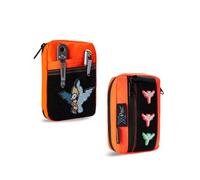 VIPERADE VE26 X-Pac EDC Pouch Petit Sac à Outils EDC avec 8 Poches Petit Sac de Rangement EDC pour Organisateur de Poche Multi-Outils EDC Sac Organisateur d'outils avec Surface Scratch-Orange