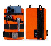 VIPERADE VE3 X-Pac EDC Tool Pocket Organizer, Petit Organiseur de Poche EDC pour Homme, Petit Organiseur Multi-Outils en Nylon Sac à Outils pour Petite Lampe de Poche Multichaise Stylo Carnet-Orange