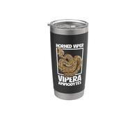 Vipère à cornes européenne Gobelet isotherme en acier inoxydable double paroi