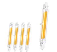 Vipfenturi Ampoules R7S LED 118mm,Dimmable,20W Équivalent à Ampoule Halogène 118mm 200W, Sans Scintillement,Blanc Froid 6000K 2000LM,AC 220-240V,Éclairage à Faisceau 360°, Lot de 4