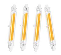 Vipfenturi Ampoules R7S LED 78mm,Dimmable,10W Équivalent à Ampoule Halogène 78mm 100W, Sans Scintillement,Blanc Froid 6000K 1000LM,AC 220-240V,Éclairage à Faisceau 360°, Lot de 4