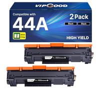 VIPGOOD 44A CF244A Cartouches de Toner Compatible pour Toner HP 44A CF244A pour Laserjet Pro M15w M28w M15a M16a M16w MFP M28a M29a M29w (Noir, Pack de 2)