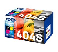 VIPGOOD P404C CLT 404S Cartouches de Toner Compatible pour Samsung CLT-P404C 404S pour Xpress SL C480W C483W C48X C430W CLT-K404S CLT-C404S CLT-Y404S CLT-M404S (Noir Cyan Jaune Magenta, Pack de 4)