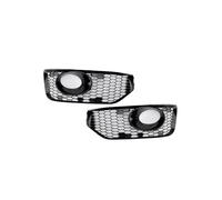 VIPIH Fog Lamp Light Cover Insert Grille Pour VW T5 T5.1 2010-2015 S-line Gloss Black