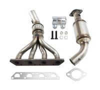 VIPIH Katalysator mit Einbausatz pour Mini Cooper R50 R52 R53 2001-2007 - Typgeprüft - Direkt Einbau - Vorderer Abgaskrümmer