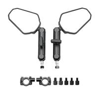 VIPIH Long Arm Mirrors Enduro Mirror Kit pour Adventure, Touring & Dual Sport Bikes