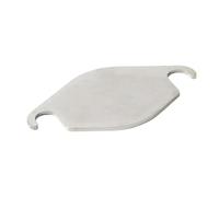 VIPIH Plaque en Acier Inoxydable de 1,5mm pour Fit for Ford 1.8 Euro 4 TDCi (Vanne EGR motorisée), Blocage de l'EGR, Avantages pour Le Moteur, 1x Plaque
